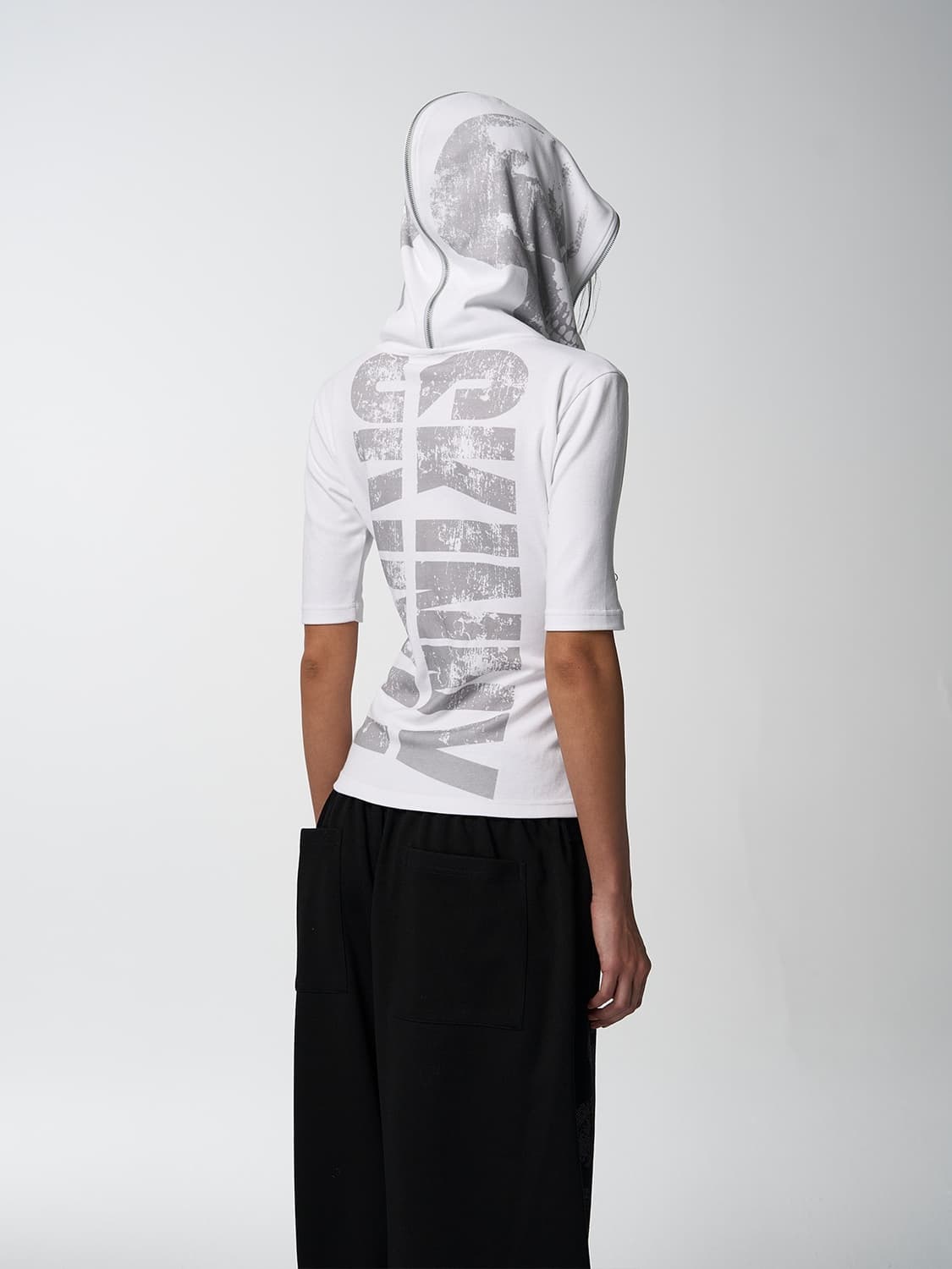 noEmosen Slim fit hooded mid sleeve 상품이미지2