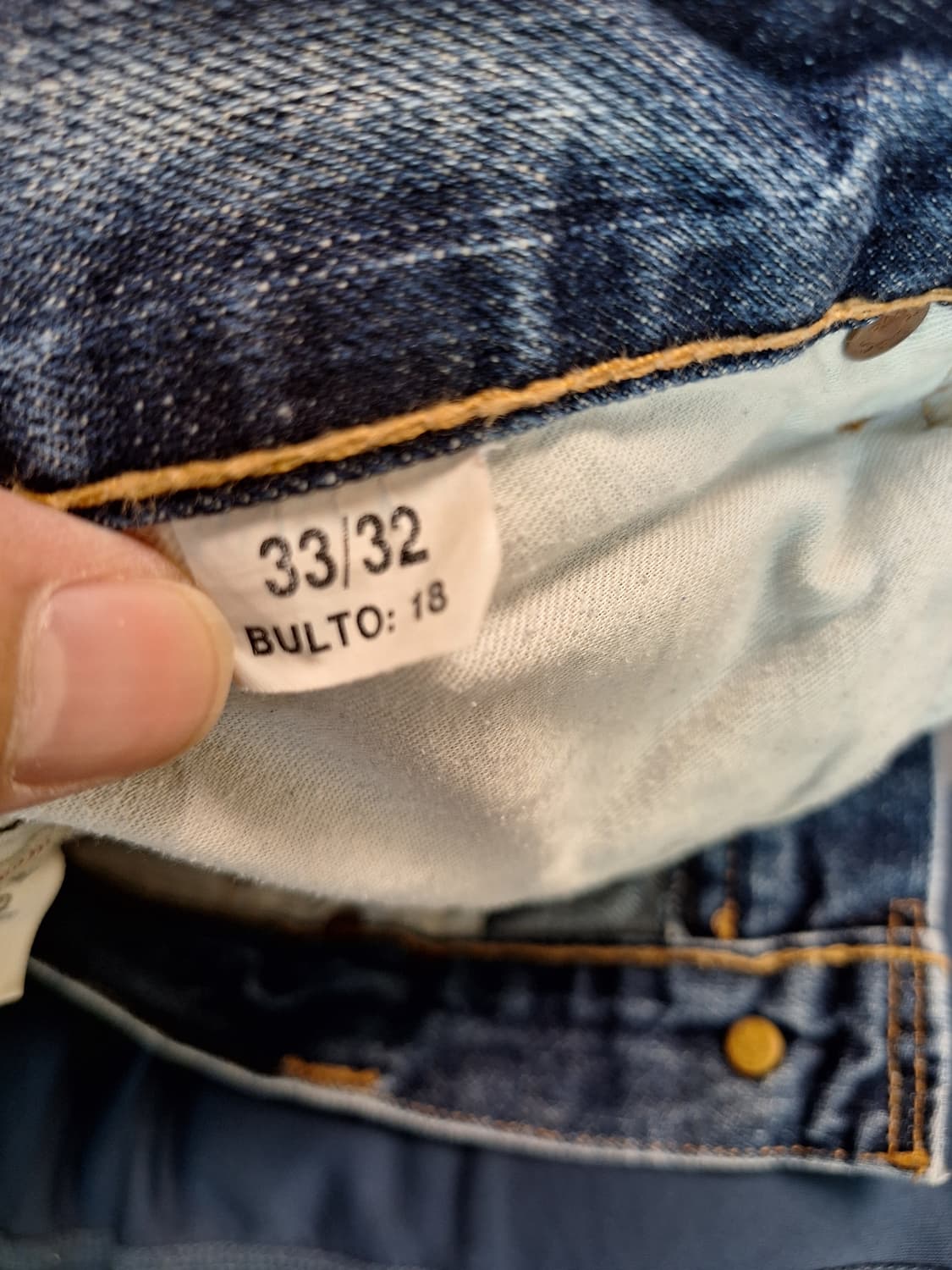 폴로 랄프로렌 슬림핏 청바지 33/32 상품이미지8