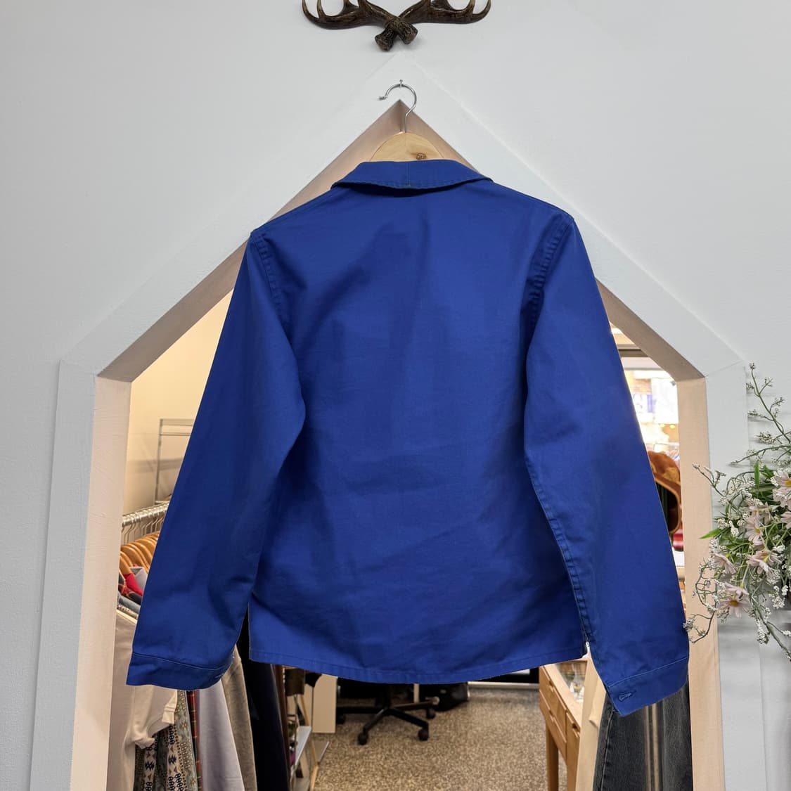 90s 빈티지 프렌치 워크 자켓 (S) 상품이미지4