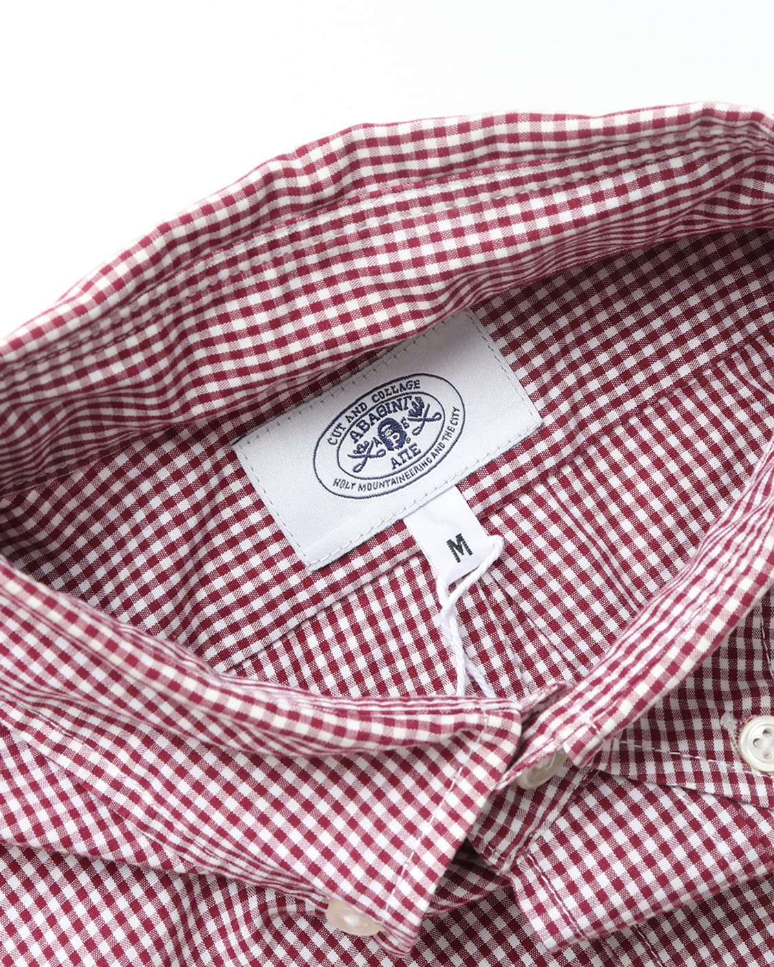 A BATHING APE Gingham Check Shirt 상품이미지8