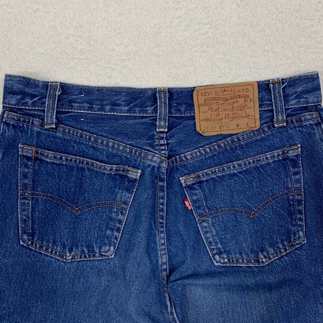 [32] 80's 리바이스 501 데님팬츠 26501-0158 상품이미지2