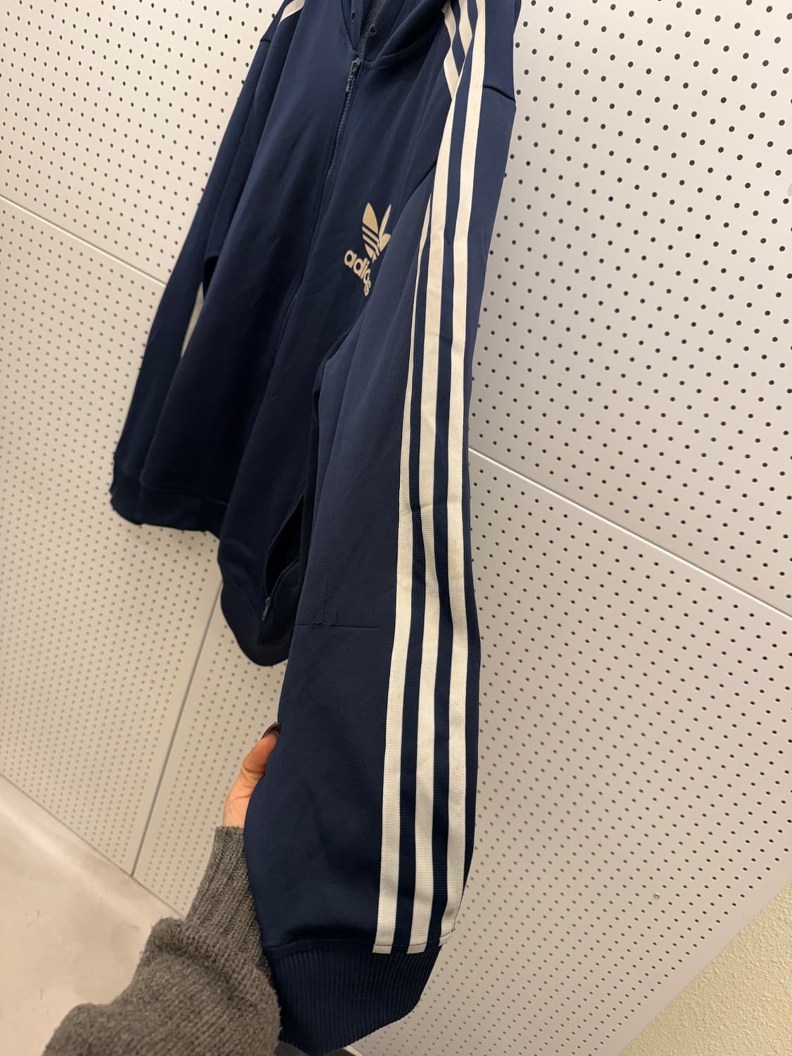 아디다스 오리지널스 블루 트랙탑 후드집업 U1219 상품이미지6