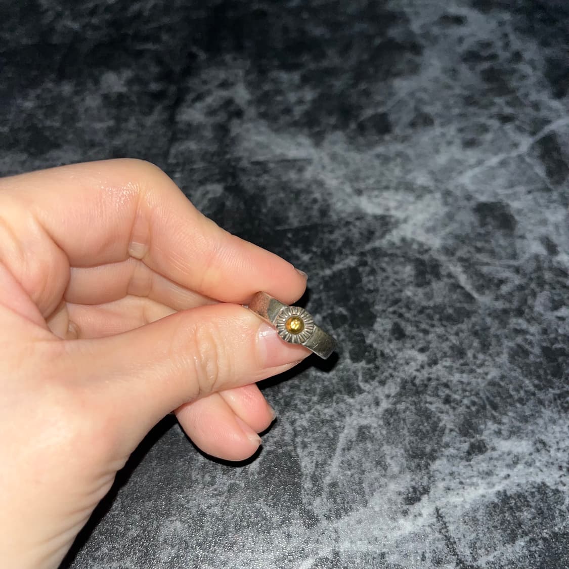 [Wille&Duffy]윌리앤더피 선플라워 실버 링 상품이미지3