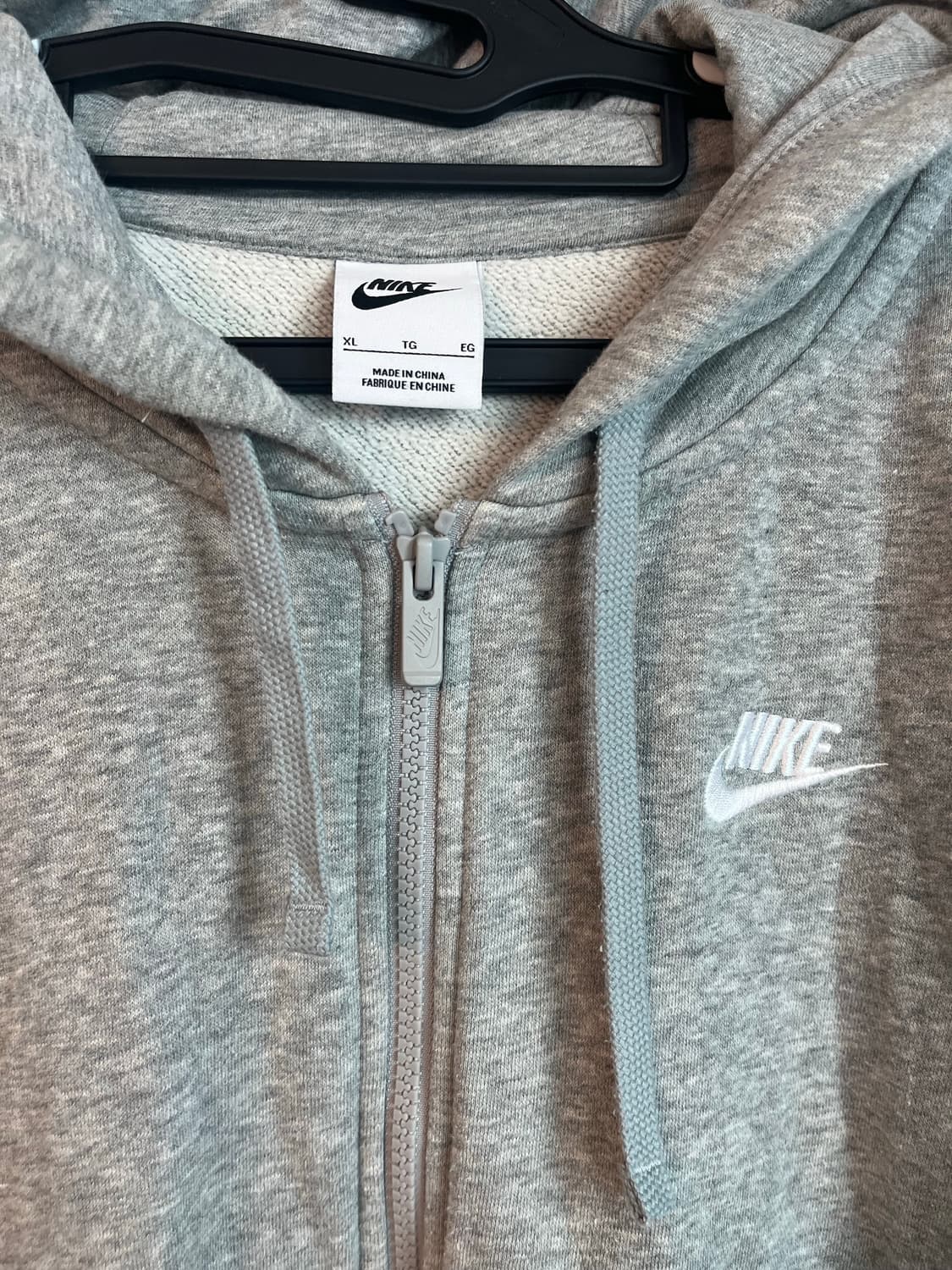 나이키 후드집업 그레이 (XL) 상품이미지4