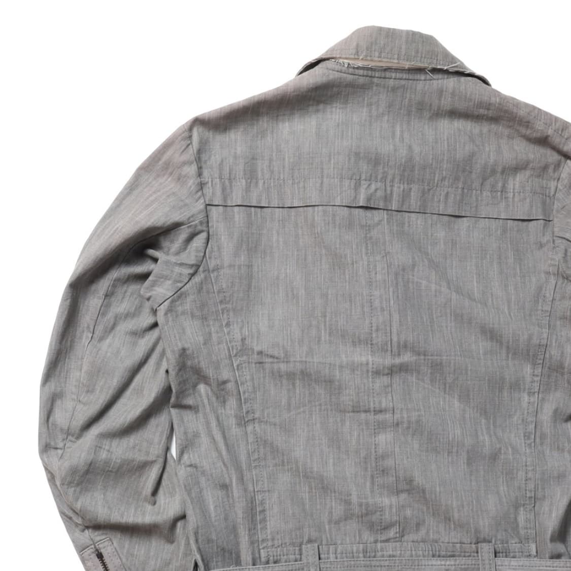 Y's Belted Cotton Wrap Up Jacket    상품이미지7