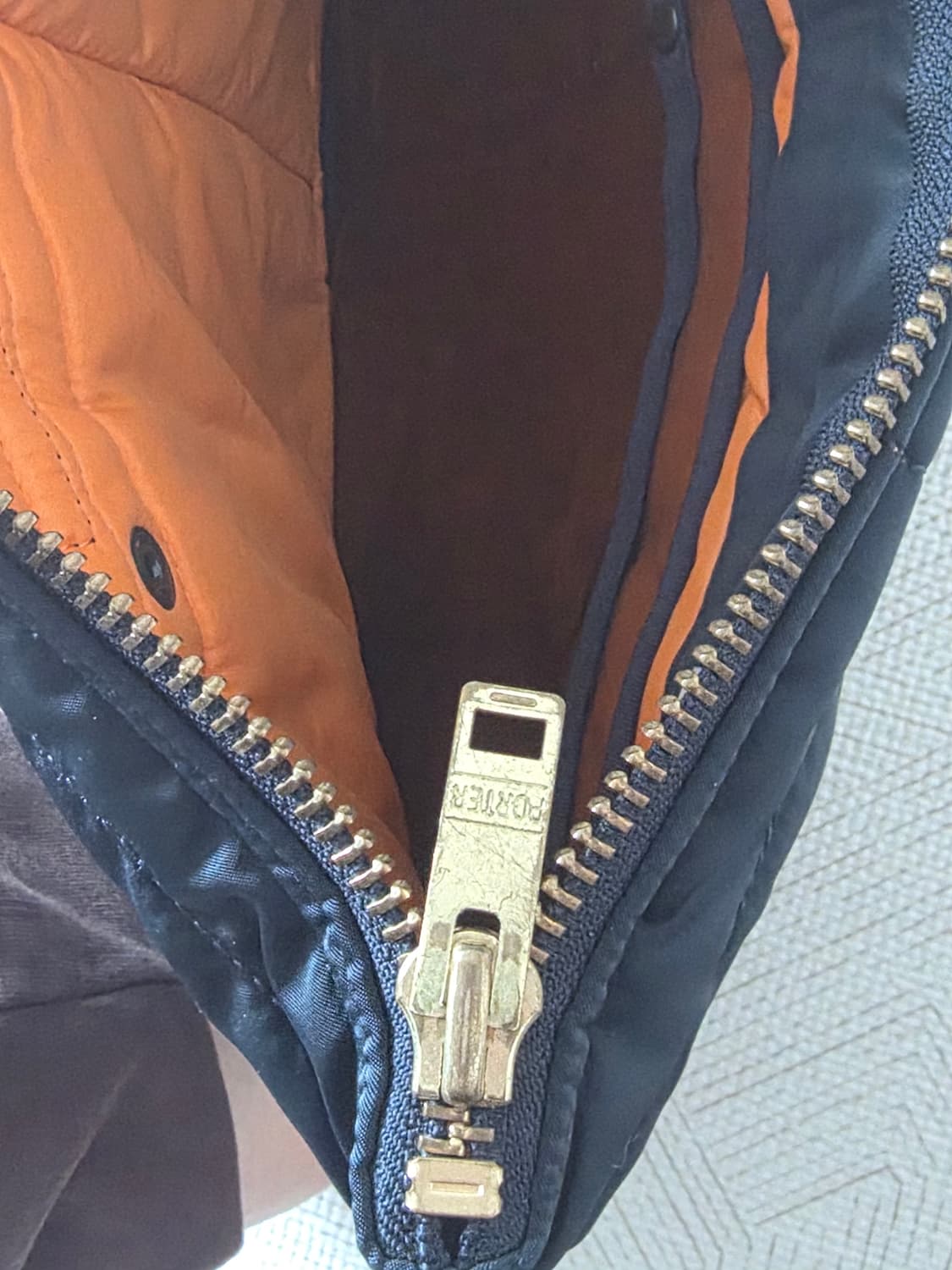 포터 숏헬멧백 토트백 s 아이언블루 상품이미지3