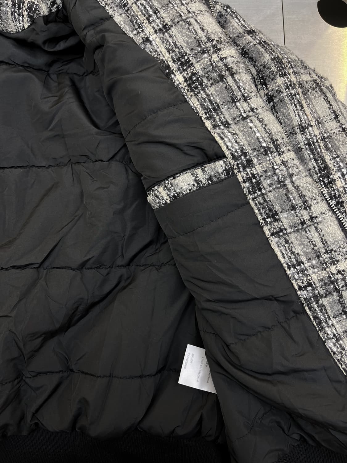 Saotome & Camp 트위드 울 봄버 자켓 상품이미지7