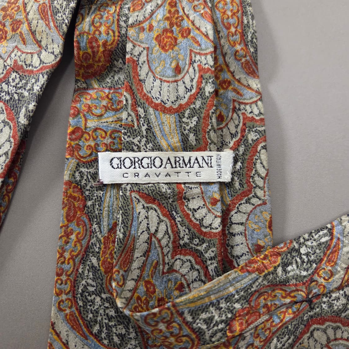 Giorgio Armani 아르마니 빈티지 명품 넥타이 상품이미지4