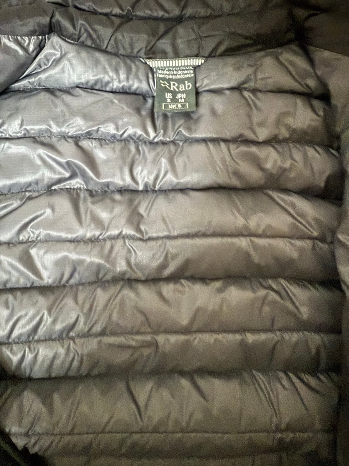 US S) rab 랩 경량패딩 상품이미지3