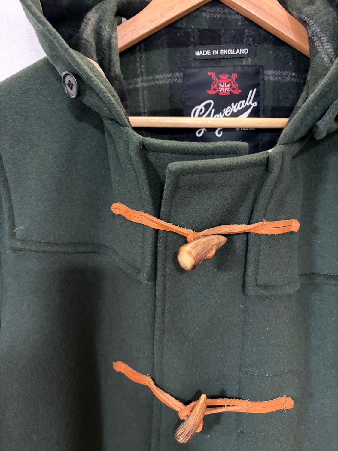 Gloverall 더플코트 그린40 상품이미지2