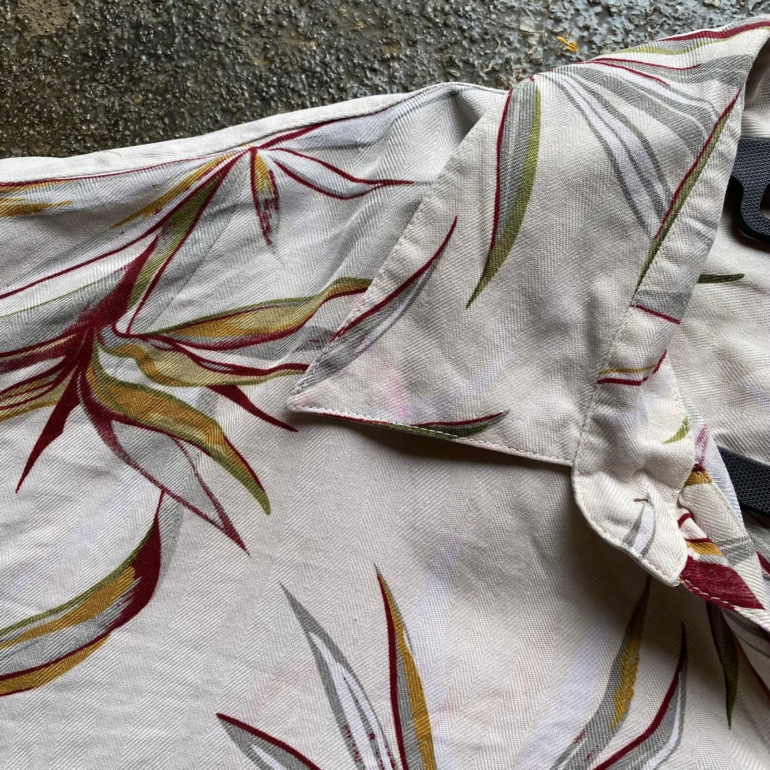 빈티지 플라워 반팔 셔츠 상품이미지4