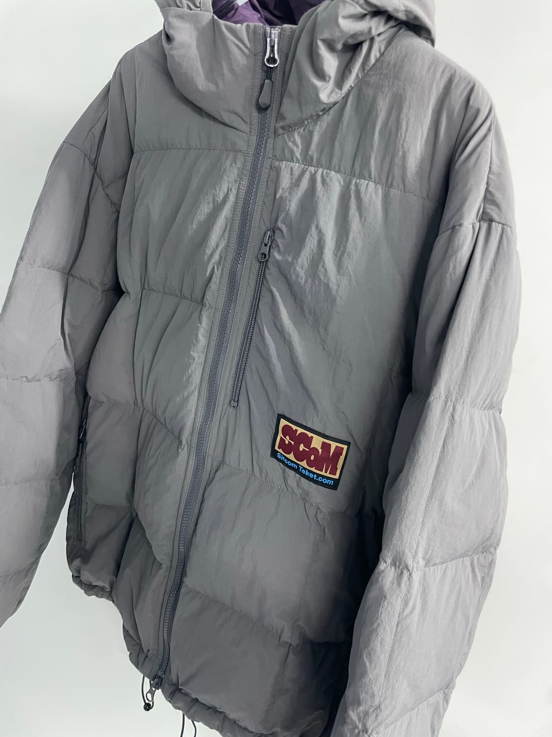 테켓 파파스 패딩 L 차콜 상품이미지5