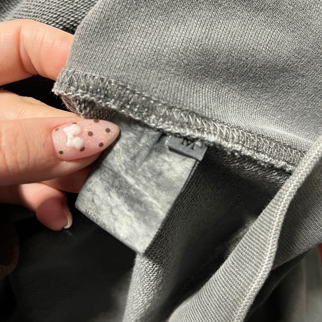 카브엠트 오버다이 피그먼트 챠콜 그레이 크루넥 스웻셔츠 맨투맨 상품이미지4