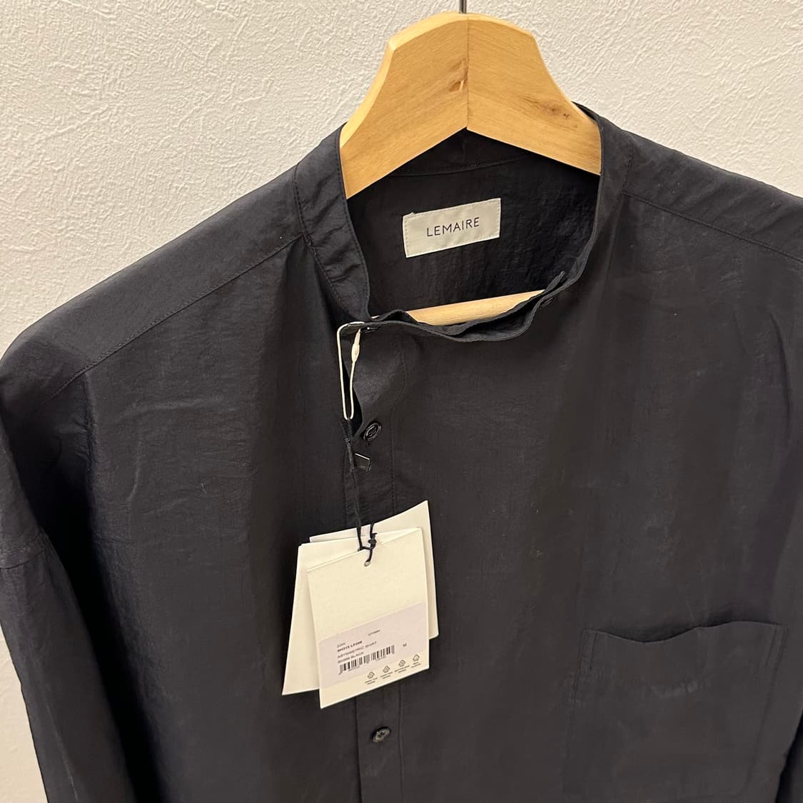 르메르 어시메트릭 실크 셔츠 m사이즈  상품이미지4