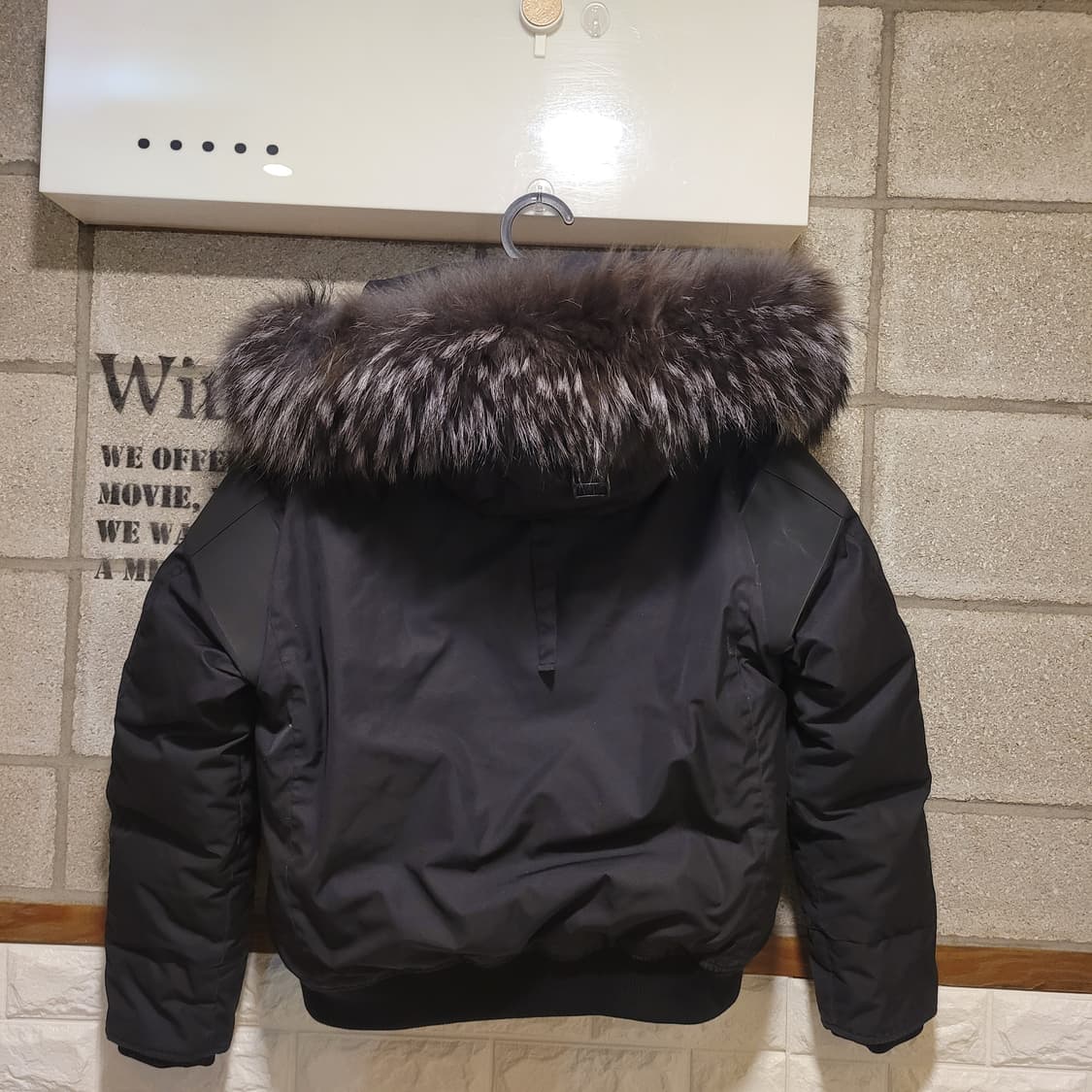 알레그리 너구리퍼 봄버 패딩 50 상품이미지2