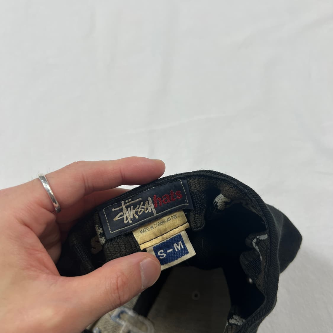 90‘s 스투시 stussy ss 로고 캡 모자 상품이미지6