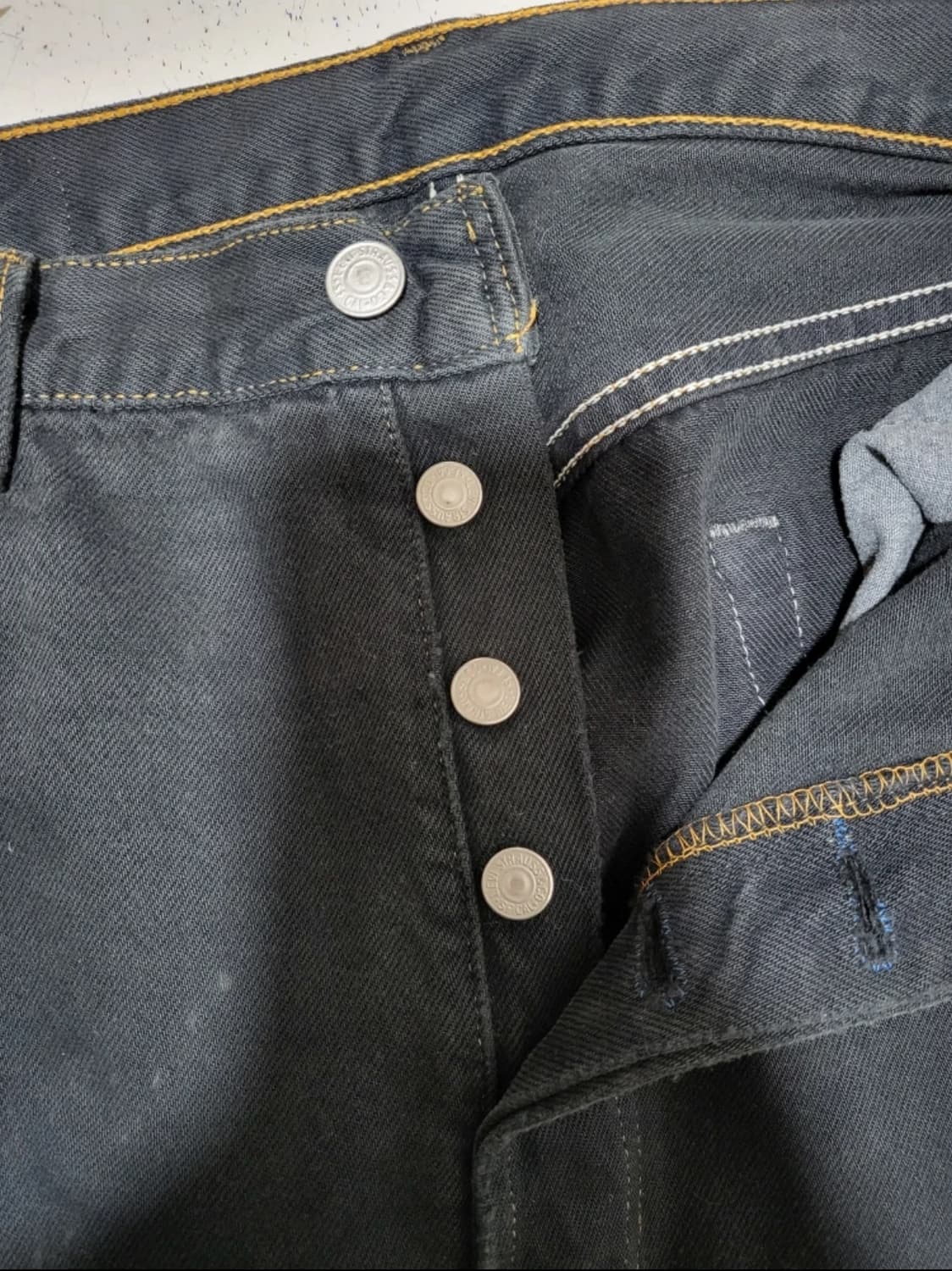 리바이스 501 블랙진 상품이미지3