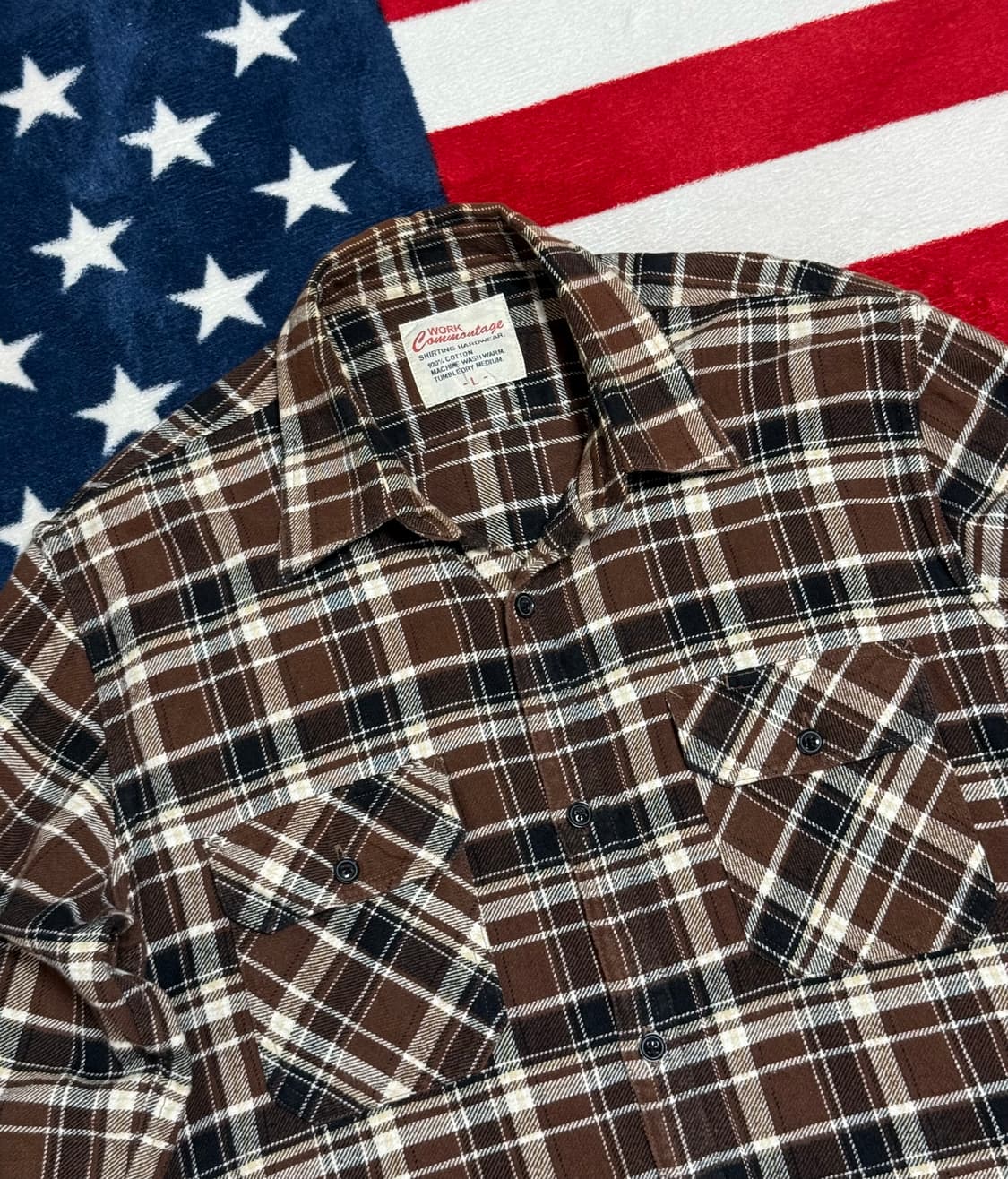 빈티지플란넬셔츠 vintage flannel shirt  tartan셔츠 상품이미지5