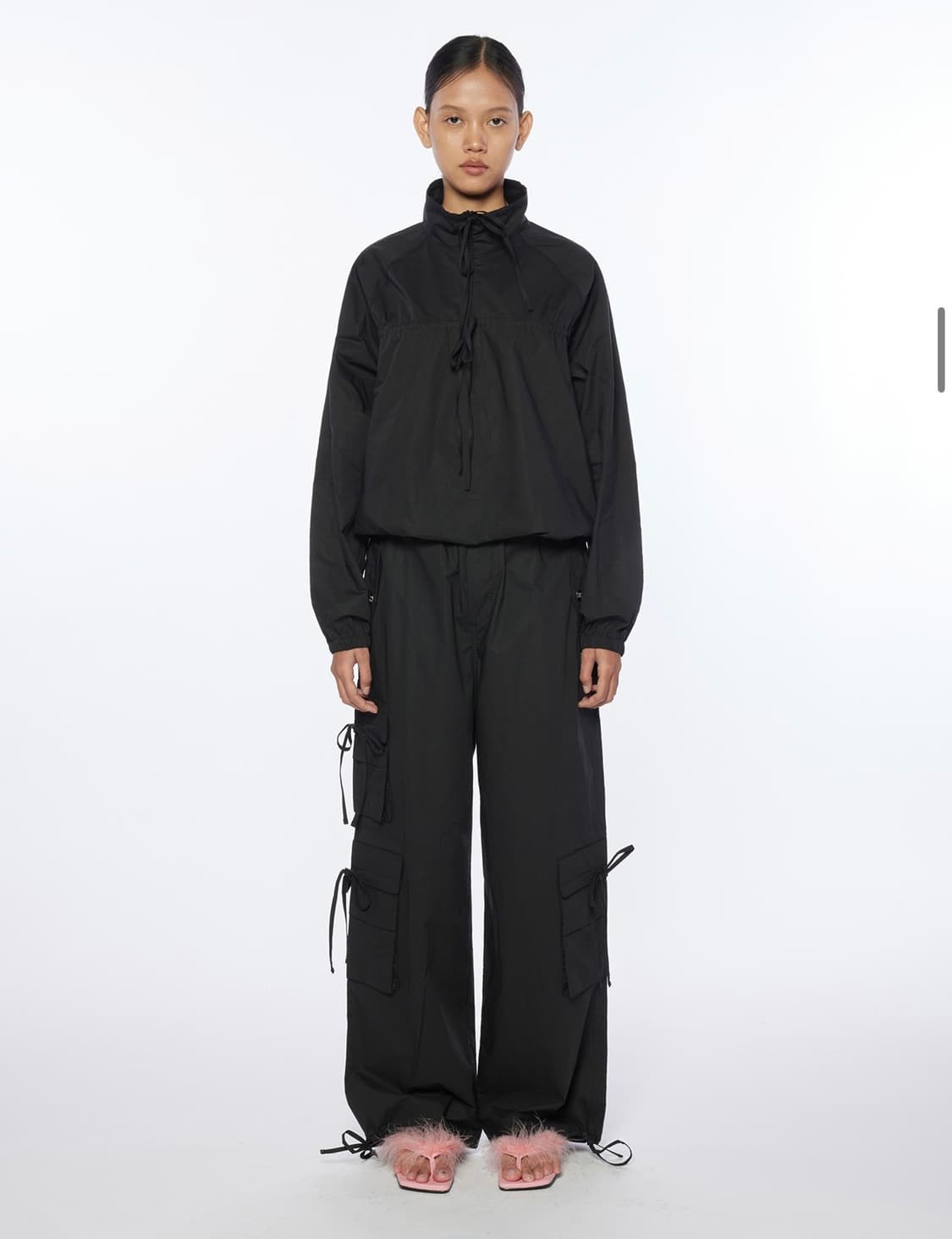 핍펫 셔링 코튼 아노락 상품이미지3