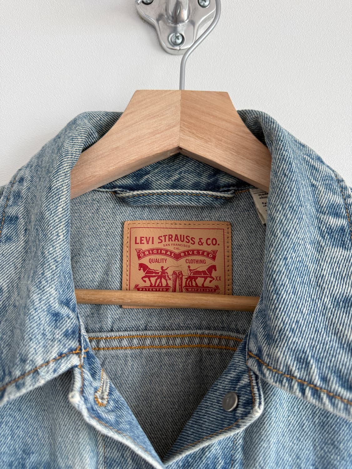 리바이스(Levi's) 데님 트러커 자켓(레드탭 손상) 상품이미지8