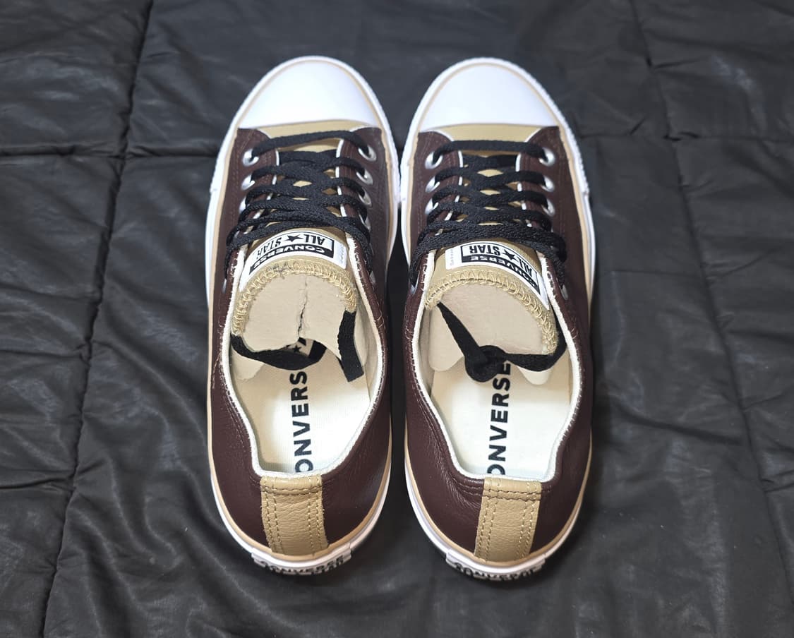 [S급] 컨버스 올스타 브라운 베이지 배색 (255) 상품이미지8