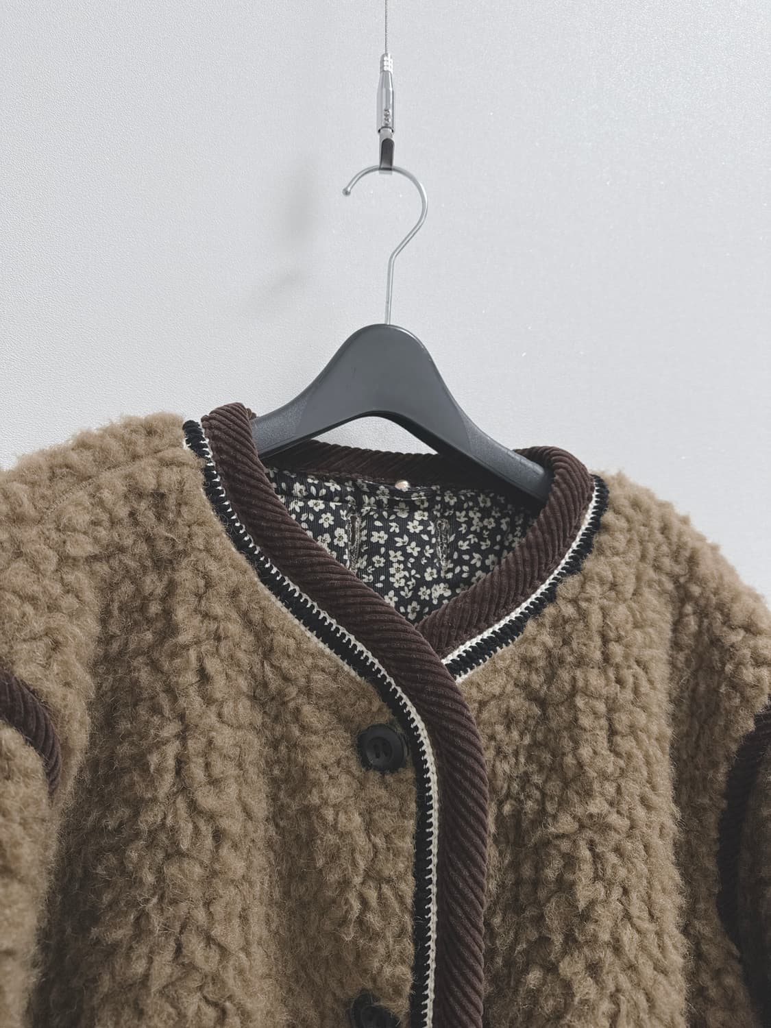 비이커 시어링 브라운 자켓  상품이미지2