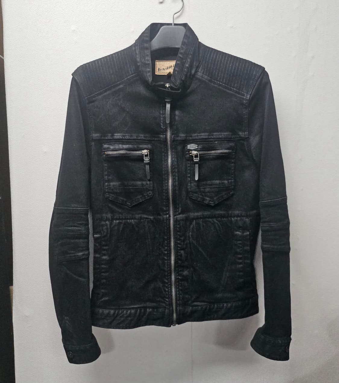 Buckaroo Jeans 코티드 코튼 바이커 자켓 XL 상품이미지1