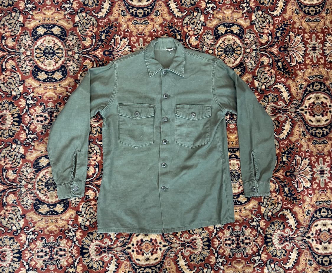 빈티지 밀리터리 og 107 셔츠 15 1/2 (L) 560 상품이미지3