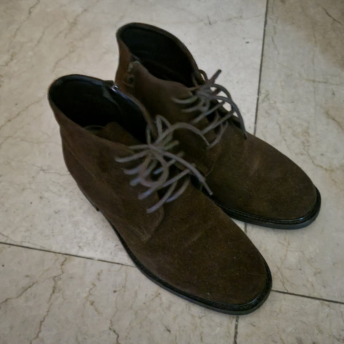 [삭형X로맨틱무브]데저트 집업 부츠 R25M401 상품이미지2