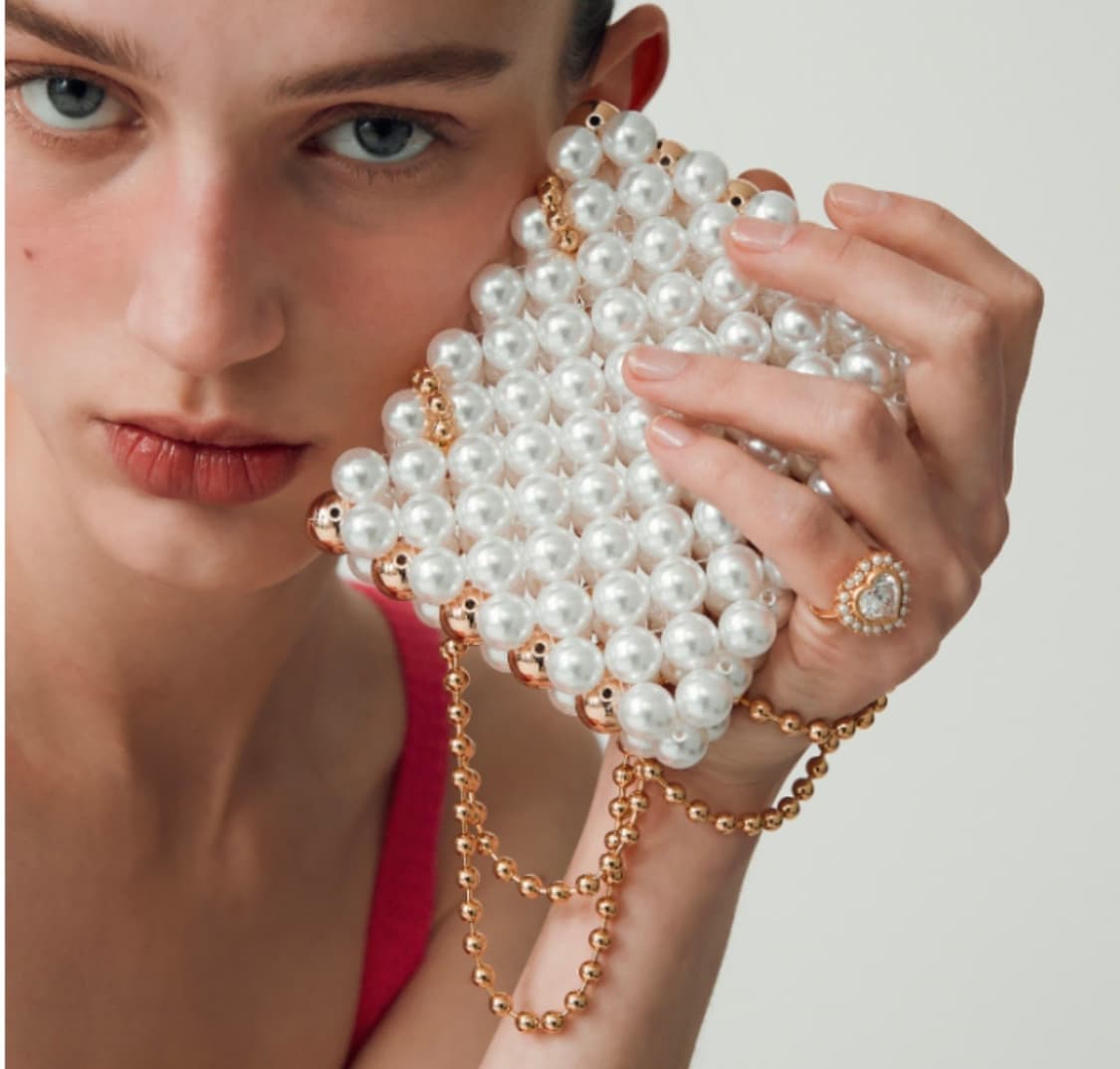 [새상품] 넘버링 #9990 Pearl Mini Bag 상품이미지4