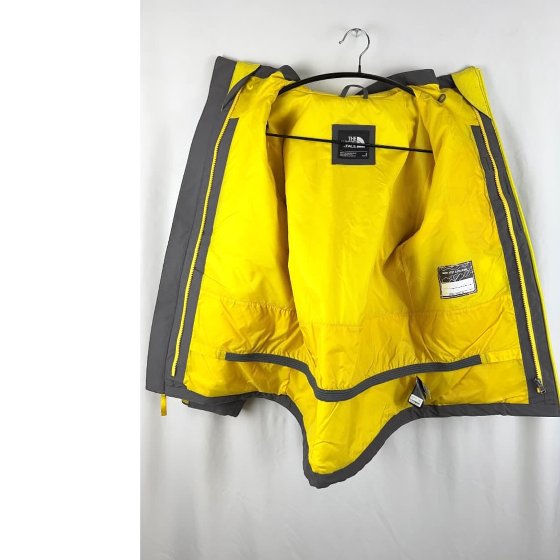 (150) 노스페이스 키즈/우먼스 고어택스 스키  자켓 차콜/옐로우 상품이미지8