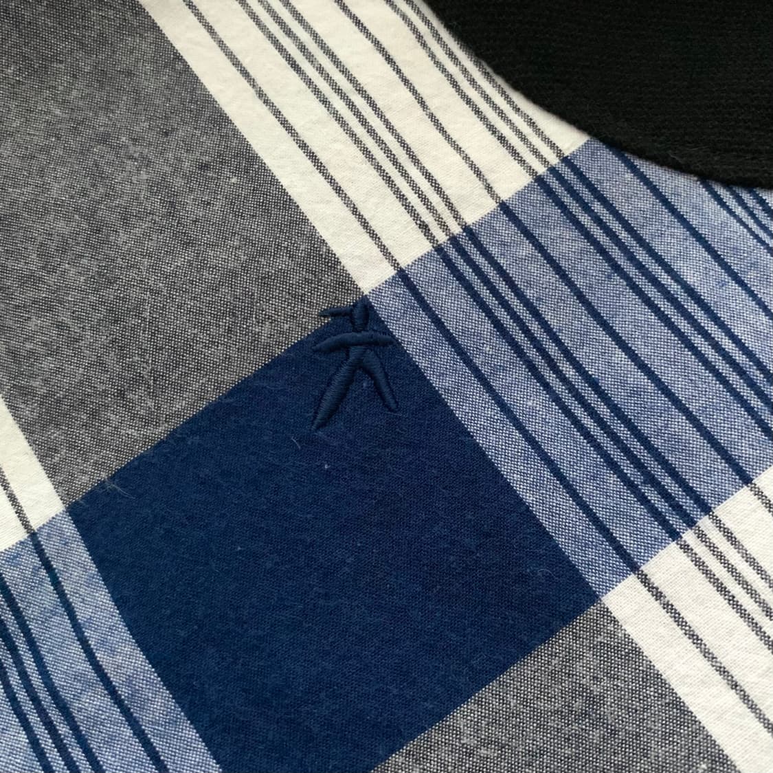 Hai sporting gear issey miyake 체크 폴로 롱셔츠 상품이미지6
