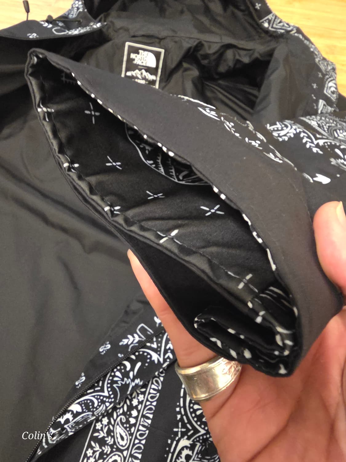 [풀컨디션] 노스페이스 1990 마운틴 자켓 반다나 블랙 3XL 상품이미지4