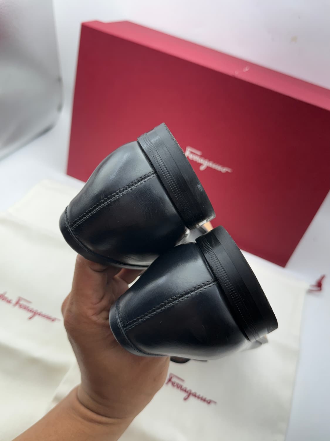 정품)페라가모255/260 상품이미지7