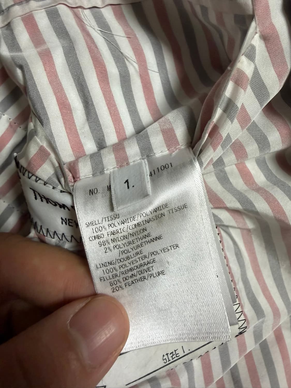 톰브라운 경량패딩 1사이즈 상품이미지7