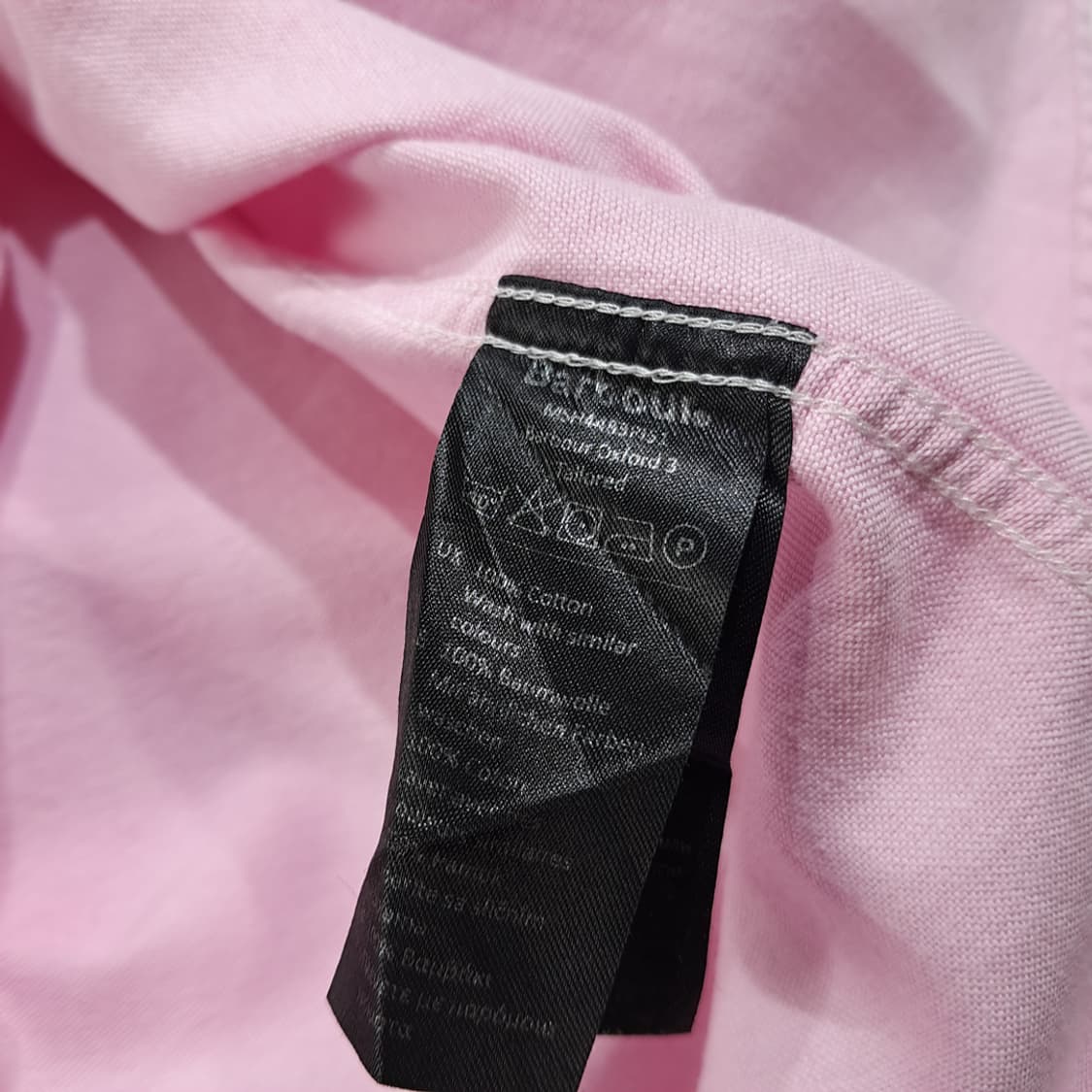 CL372 M 바버 코튼 버튼다운 옥스포드 핑크 셔츠 남방 상품이미지7