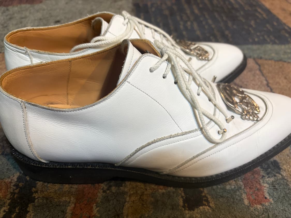 언더커버 20s 스컬 스터드 화이트구두 size 270-275 상품이미지6