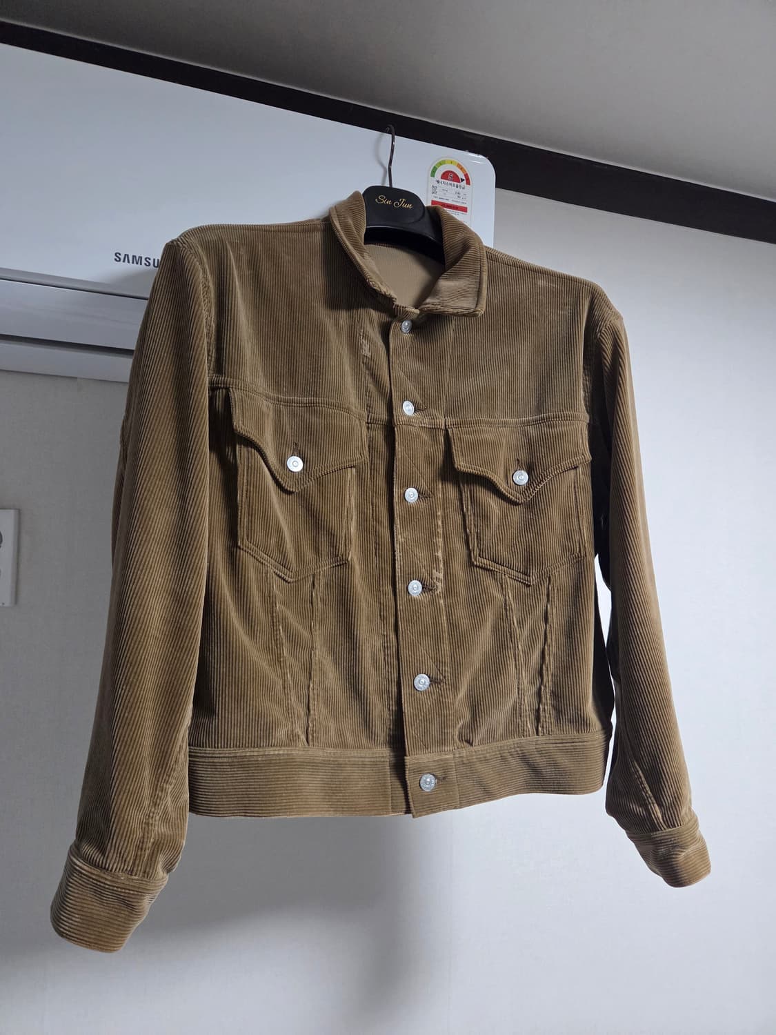 [38] 캡틴선샤인 코듀로이 트러커 자켓 상품이미지1