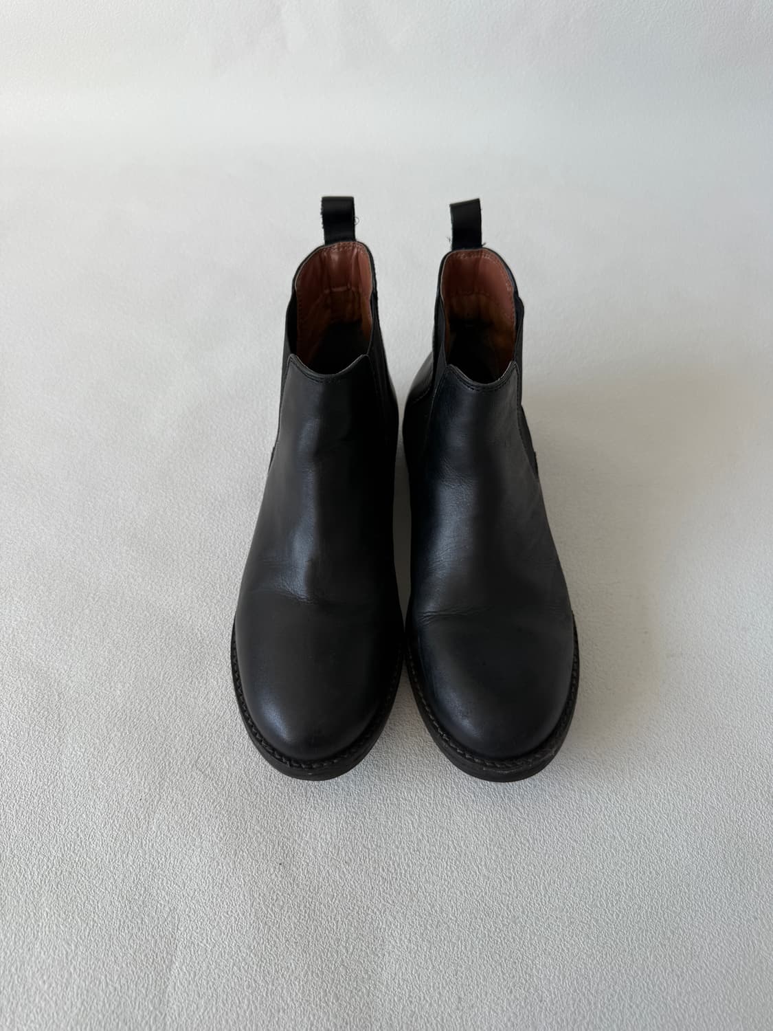 [UK6]CIPRIATA 레더 첼시 부츠 상품이미지2