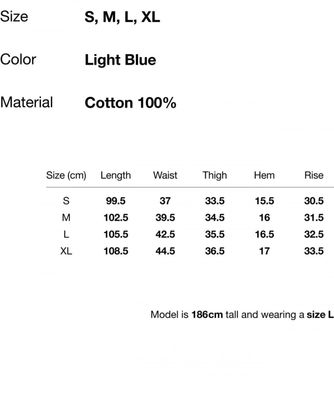 디스이즈네버댓 티앤티 2010 조거팬츠 라이트블루 XL T.N.T Swe 상품이미지10