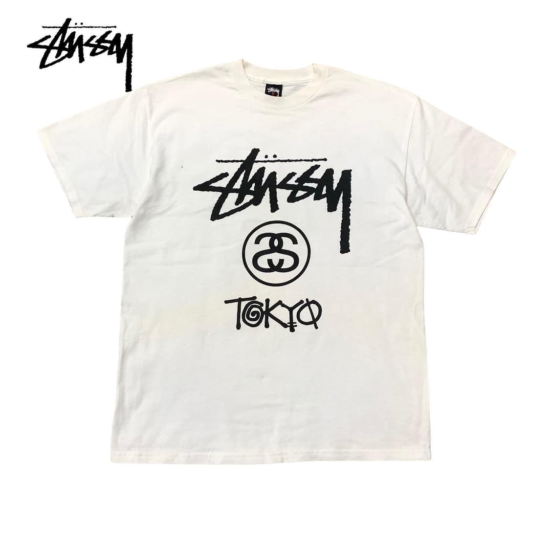90’s 스투시 도쿄 로고 반팔티 상품이미지1