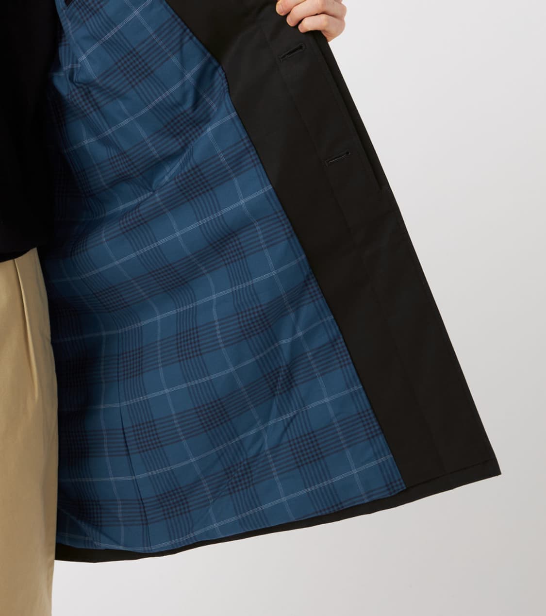 나나미카 2L Cotton GORE-TEX Balmacaan 코트 상품이미지10