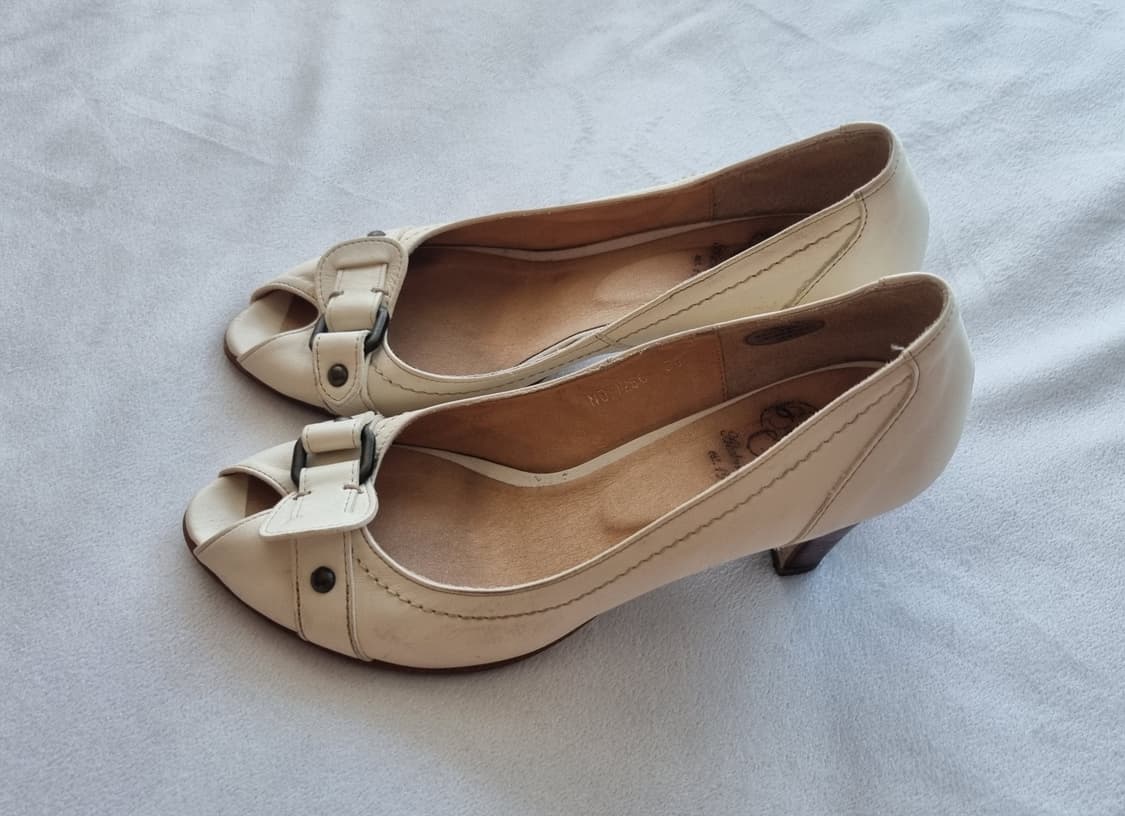 빈티지 긱시크 갸루 버클 구두 상품이미지1