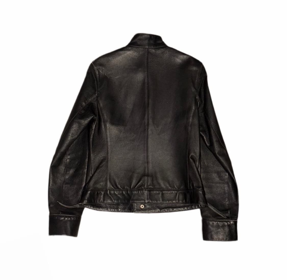 MORGAN 리얼 레더 가죽 라이더 자켓 상품이미지2