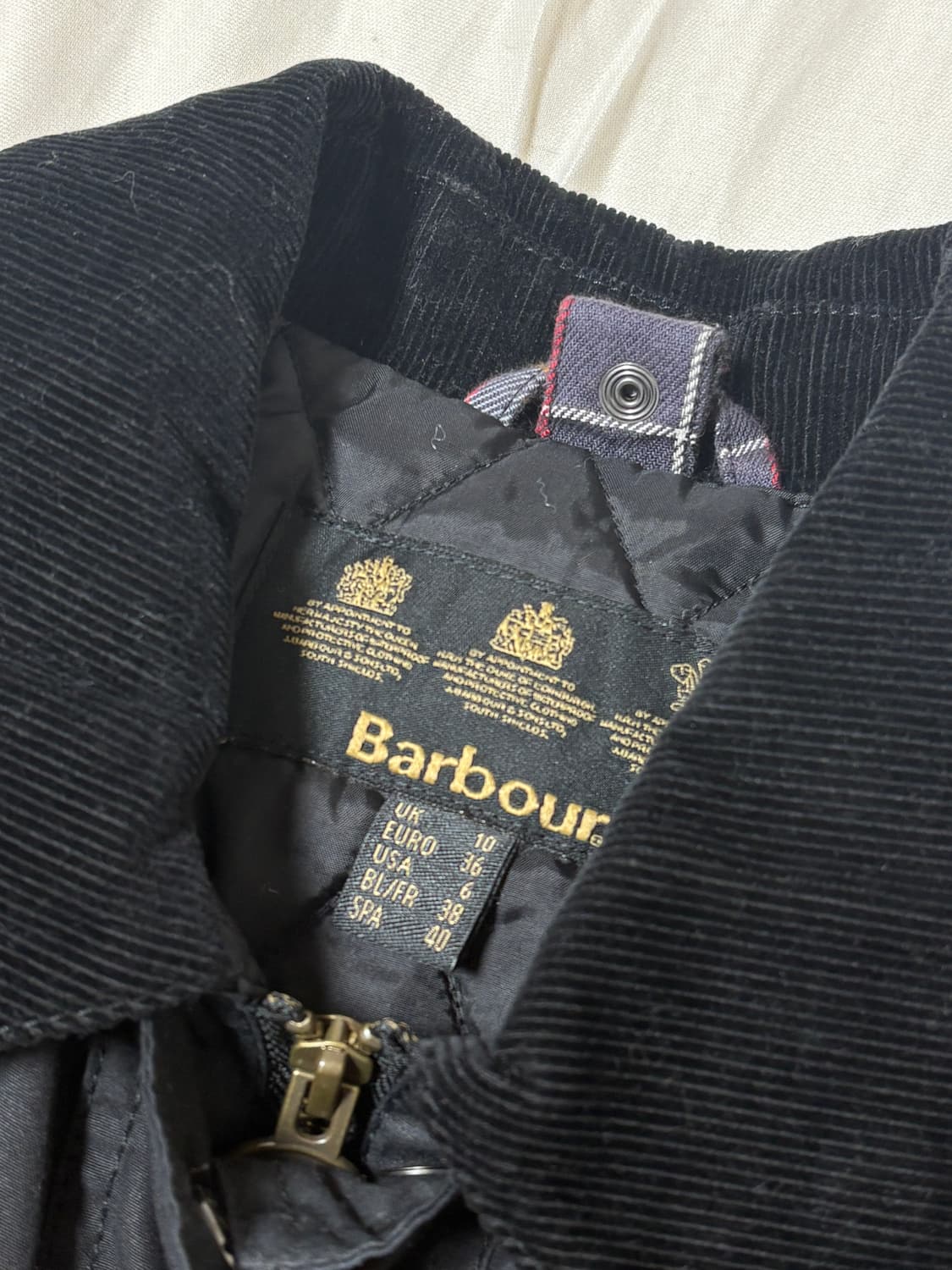Barbour 레이디 벨세이 왁스 자켓 s 상품이미지5