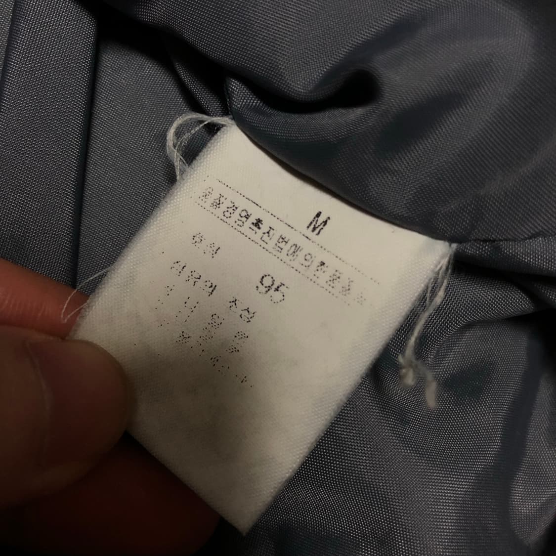 노스페이스 경량 자켓 실버그레이 상품이미지4
