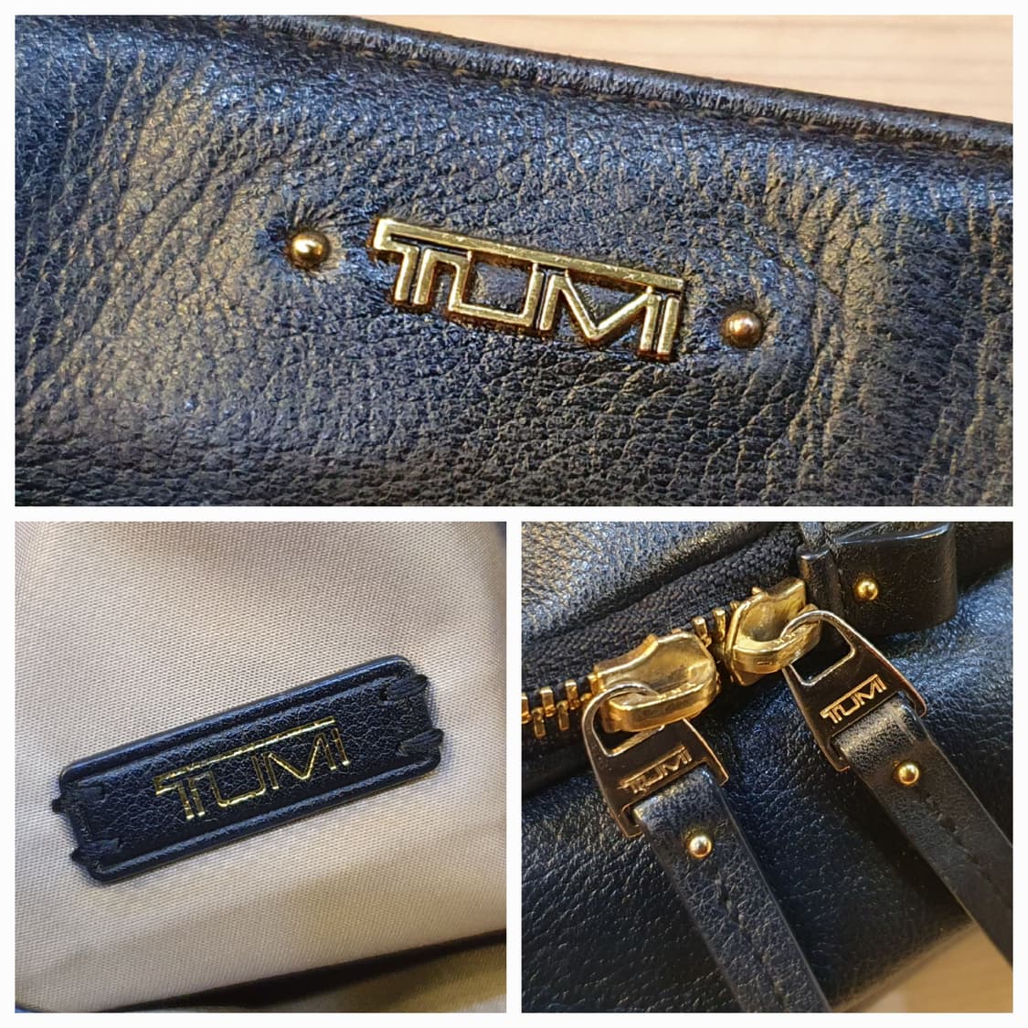 투미 레더 블랙 크로스백  상품이미지7