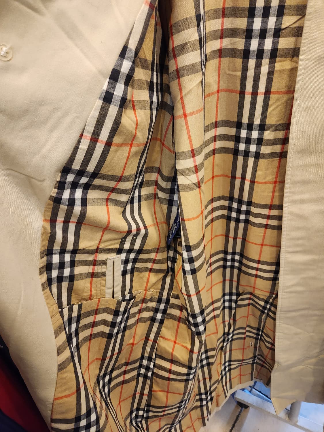 버버리 싱글코트 상품이미지5