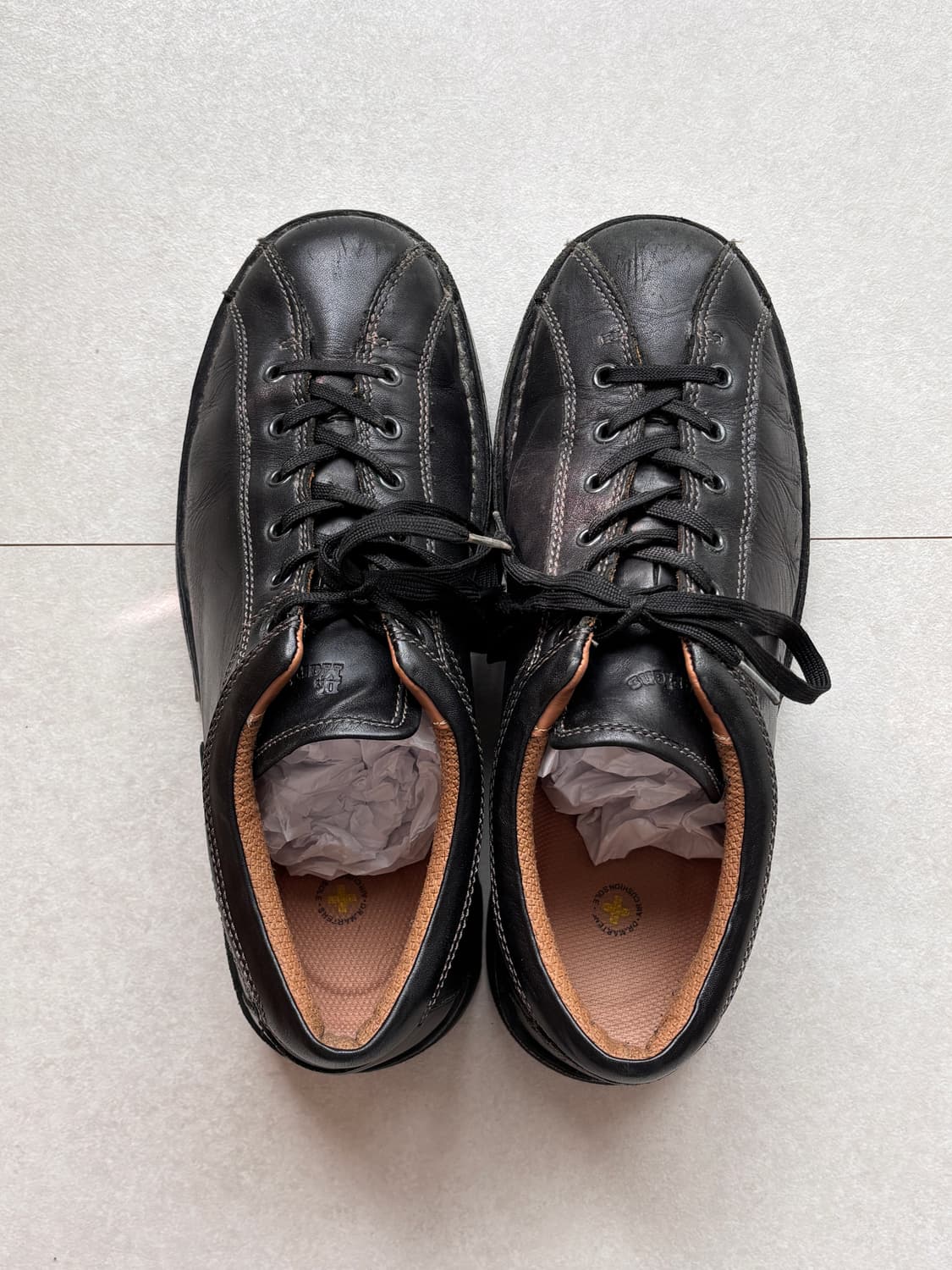 00s Dr.Martens 올드 워크 레더슈즈 2B55 블랙 UK10 상품이미지1