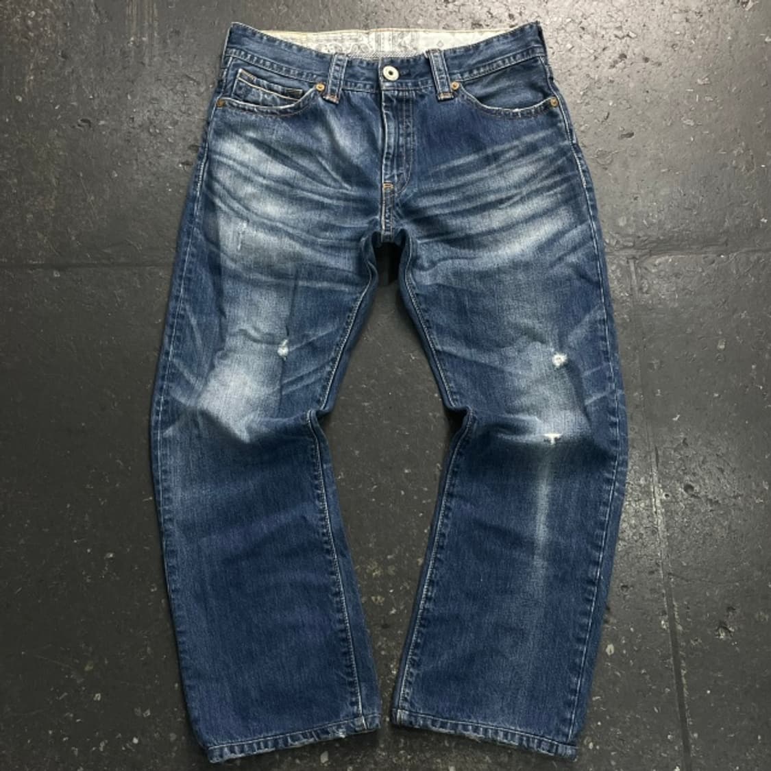34 리바이스 523 페인트 청바지 상품이미지1
